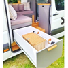 Sofá para vehículos recreativos rentable, sofá ligero para camper