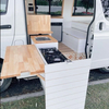 Gabinete de cocina de aluminio impermeable e incombustible de los muebles de la cocina al aire libre de rv