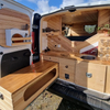 Diseños modernos, mueble de cocina de aluminio para camping rv, muebles impermeables multifunción para caravana rv